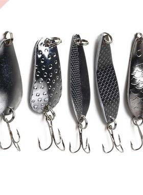 Hengjia-se?uelo de pesca de Metal, cebo duro de lentejuelas