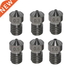 1 Piece Steel Nozzle Tigh Quality Hardened Steel V6 Nozzles