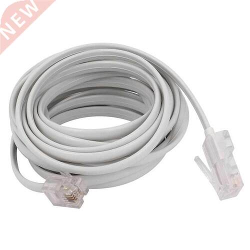 RJ11 6P4C to RJ45 8P4C Modular Phone Internet Extension Cabl