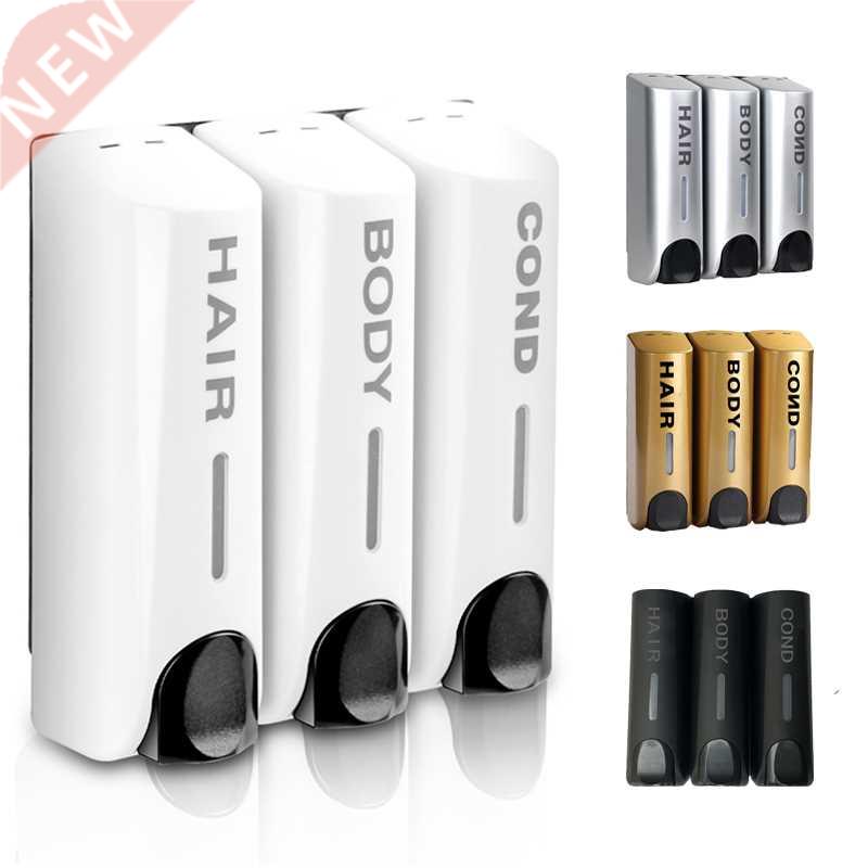 Single/Double/Triple 350ml Soap Dispenser Wall mount Shower