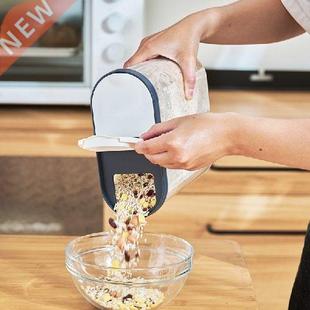 New Plastic Storage Container Pasta Rice Dispenser Cereals