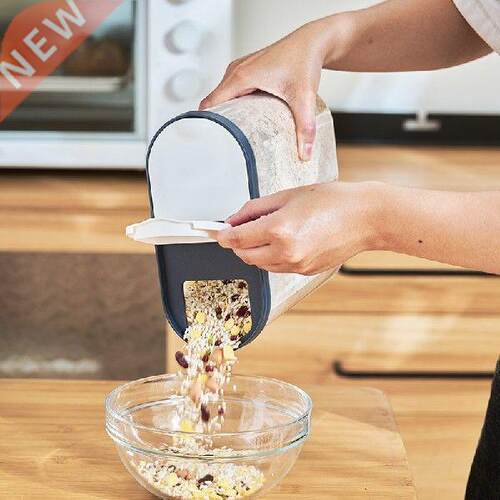 New Plastic Storage Container Pasta Rice Dispenser Cereals