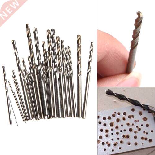 28Pcs Mini Micro HSS Twist Drill Bits Set Metric Sizes 0.-