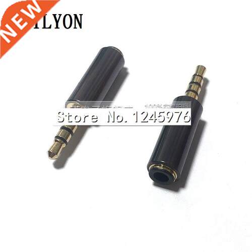 100pcs DC3.5 female seat to 3.5 male first 4 section high q
