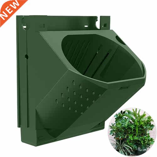 Wall Mounted Multi Holes Flower Pot Container Garden Bonsai