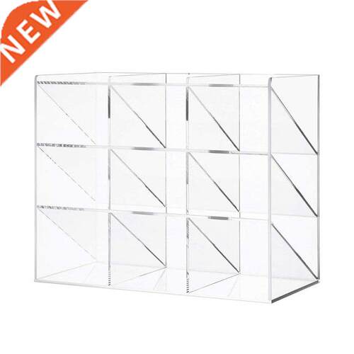 Acrylic Marker Holder Large Capacity Clear Pen Organizer Sto