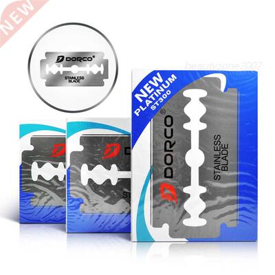 50pcs Double Edge Shaving Razor Blades Stainless Steel Smoot
