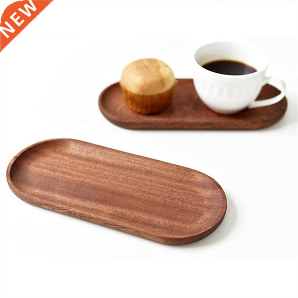 Sold Wood Plate Tray Dsh Dessert Sush Snack Frut Buffet