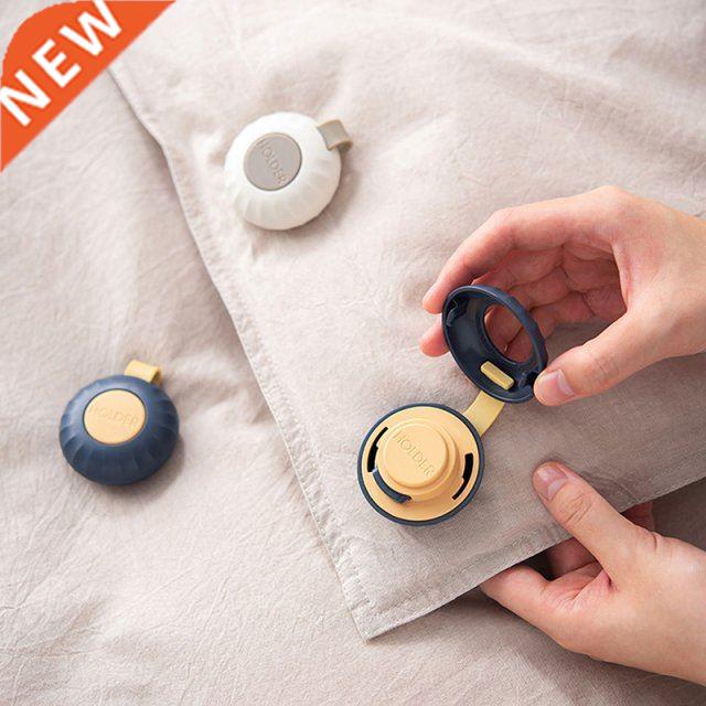 4PCS Silicone ABS Quilt Bed Sheet Clips Safety Quilt Cover A