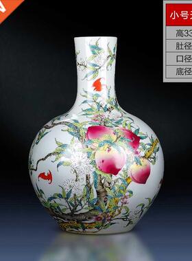 Jingdezhen Ceramic Vase Large Living Room Decoration Flower