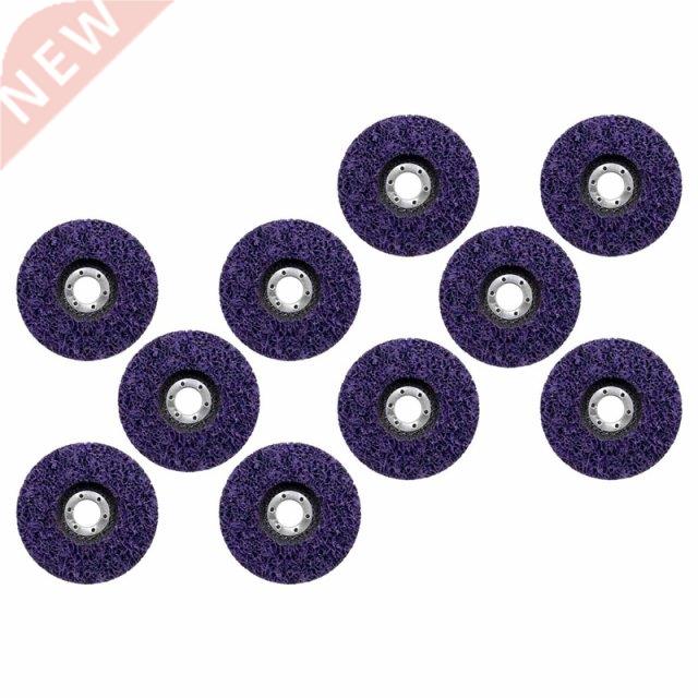 10 Pack- 4 1/2Inch(115mm) x 7/8Inch Stripping and Clean Disc