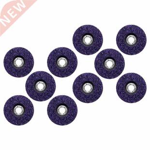 10 Pack- 4 1/2Inch(115mm) x 7/8Inch Stripping and Clean Disc
