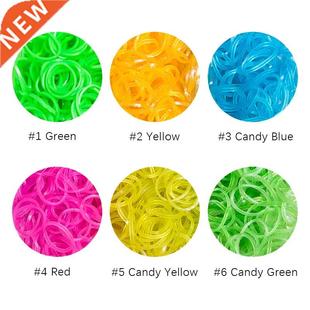 1800pc DIY Rubber Loom Bands Set Kid DIY Bracelet Silicone