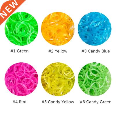 1800pc DIY Rubber Loom Bands Set Kid DIY Bracelet Silicone