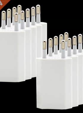 10PCS EU Plug USB Charger Phone Adapter charging for  i