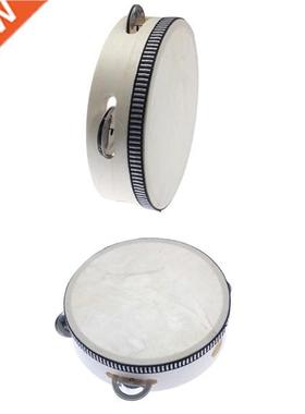 Montessori Baby Musical Toy Drum Beat Instrut Wood Hand Drum