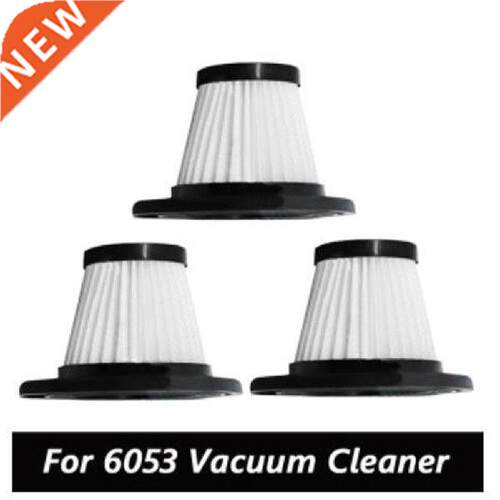 3Pcs Filters For R-6053 Handheld Car Cordless Vacuum