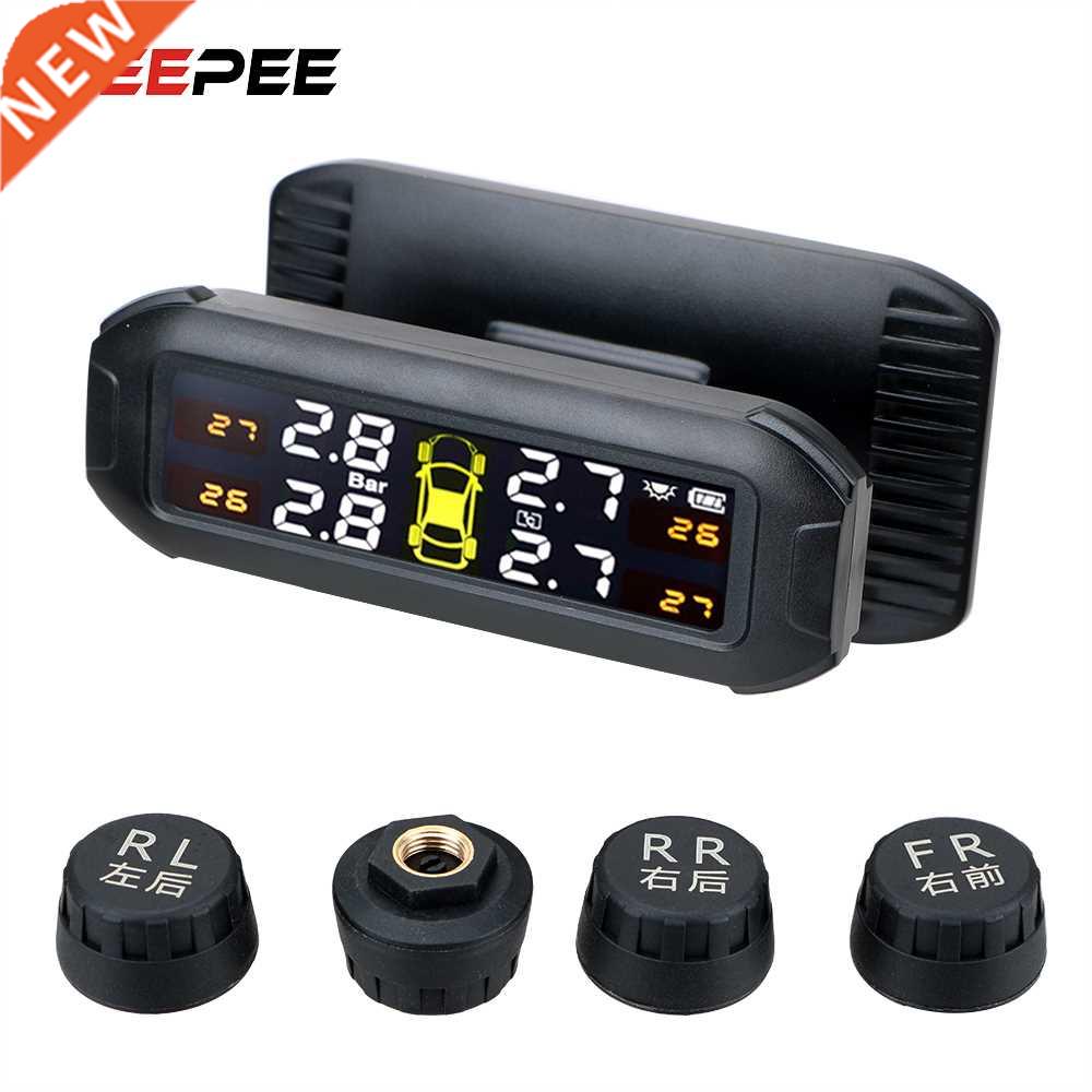 Solar Car Tyre Pressure Monitor TPMS Tire Pressure Monitori