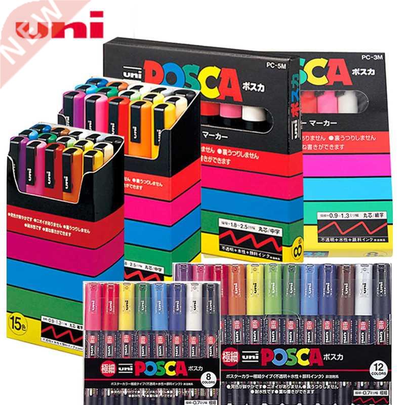 Uni Posca Marker Pen Set Pop Poster Advertising Graffiti Pe图片