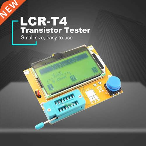 New LCR-T4 ESR Meter LCD Digital Transistor Tester Diode