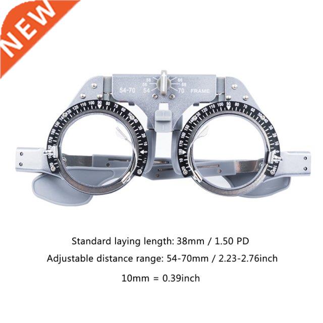 Trial Frame Pupil Distance Adjustable Optical Lens PD 54-70m