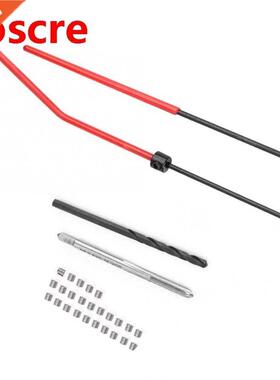 30 Pcs Thread Repair Kit M2.5x0.45 Stainless Steel Rethreadi