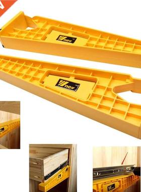 New 2pcs Drawer Slide Jig Mounting Tool Cabinet Installation
