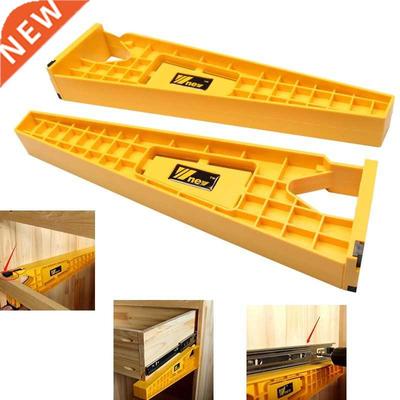 New 2pcs Drawer Slide Jig Mounting Tool Cabinet Installation