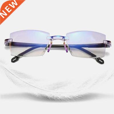 Elderly Smart Zoom Anti-blue Light Reading Glasses Fashion A