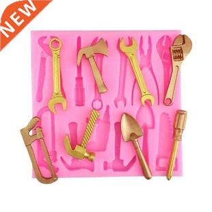 3D Tool Hammer Plier Spanner Fondant Mold Silicone Mould