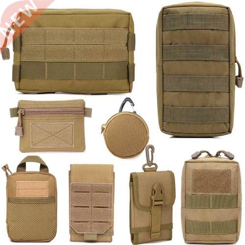 Molle Tactical Waist Pouch Fanny Pack Military EDC Bag Men's