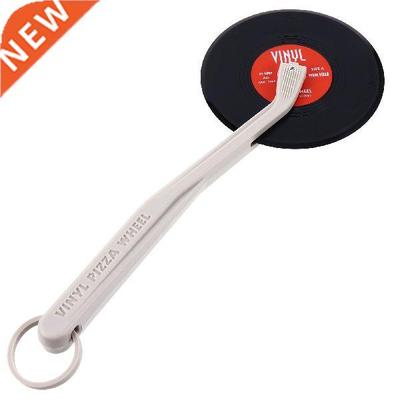 1pc Vintage Vinyl Record Pizza Wheel Cutter Slicer Useful