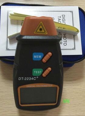 LCD Digital Photo Tachometer RPM Meter 2.5 to 999.9 RPM Nonc