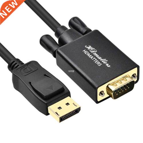 Displayport to VGA cable DP to VGA converter adapter cable