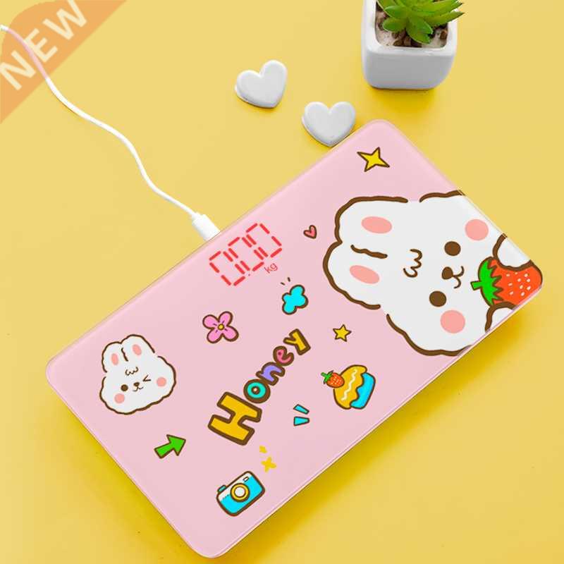 Portable Mini Cartoon Bathroom Scale Electronic Weight Scale