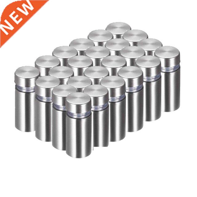 24 Packs Advertising Screws Standoff Mounts Glass Acrylic Na