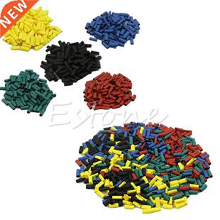 500 Pcs Heat Shrink Wire Wrap Sleeve Car Electrical Cable Tu