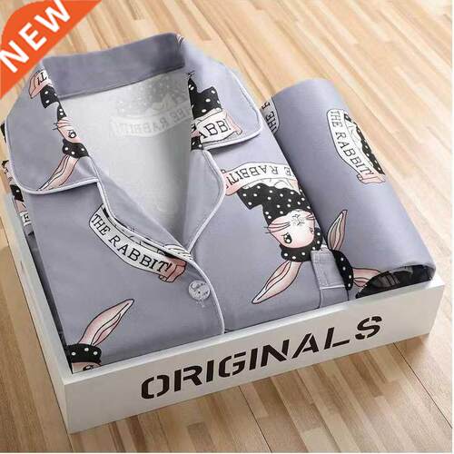 Hot style lapel pajamas women in the spring and autumn cardi