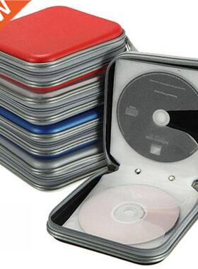 Portable 40pcs Capacity Disc CD DVD Wallet Storage Organizer