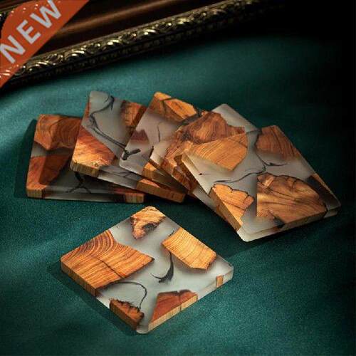Japanese Style Heat Insulated Cup Holder Wooden Tea Coaster