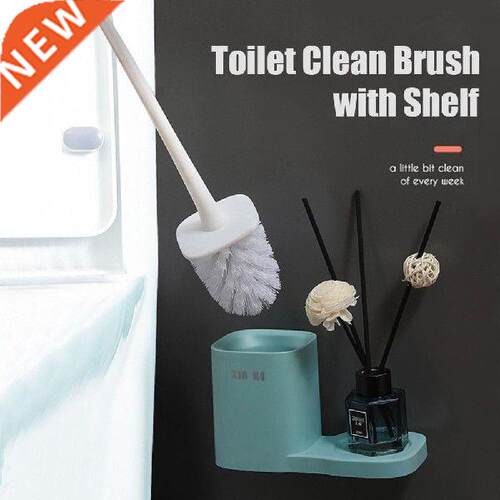Household Toilet No Dead Corners Nylon Brush Head Suit With