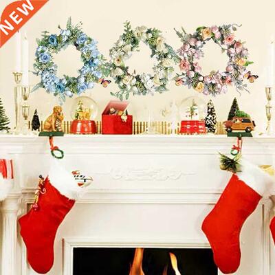 Artificial Flower Wreath Home Wall Wedding Decor Front Door