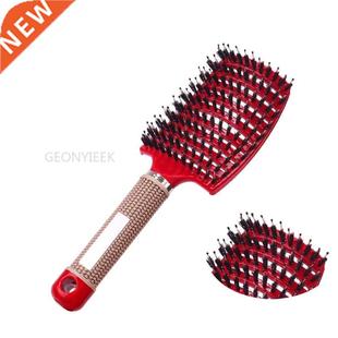 Hair Brush Scalp Massage Comb Hairbrush Bristle&Nylo