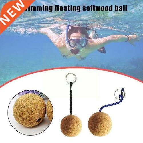 Cork Ball Chain Floating Buoy Chain Holder For Water Sports