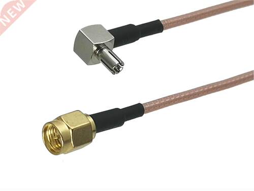 RG16 SMA Male plug to TS9 Male Plug Right angle Connector R