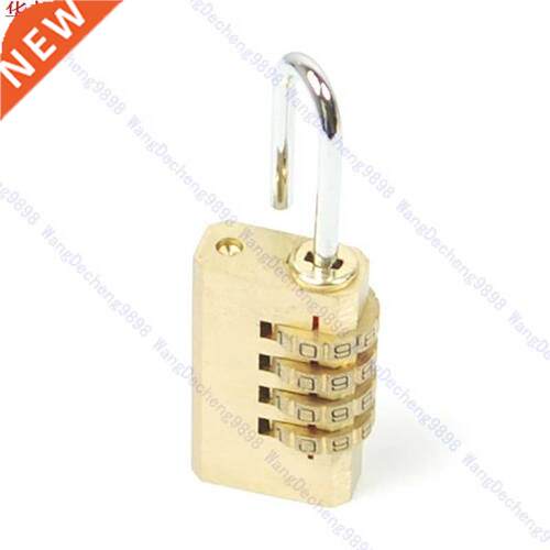 4 Digit Metal Password Plus Lock Combination Luggage Suitcas