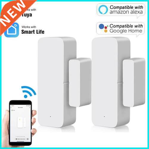 Tuya WiFi Door Sensor Smart Door Open/Closed Detectors Home