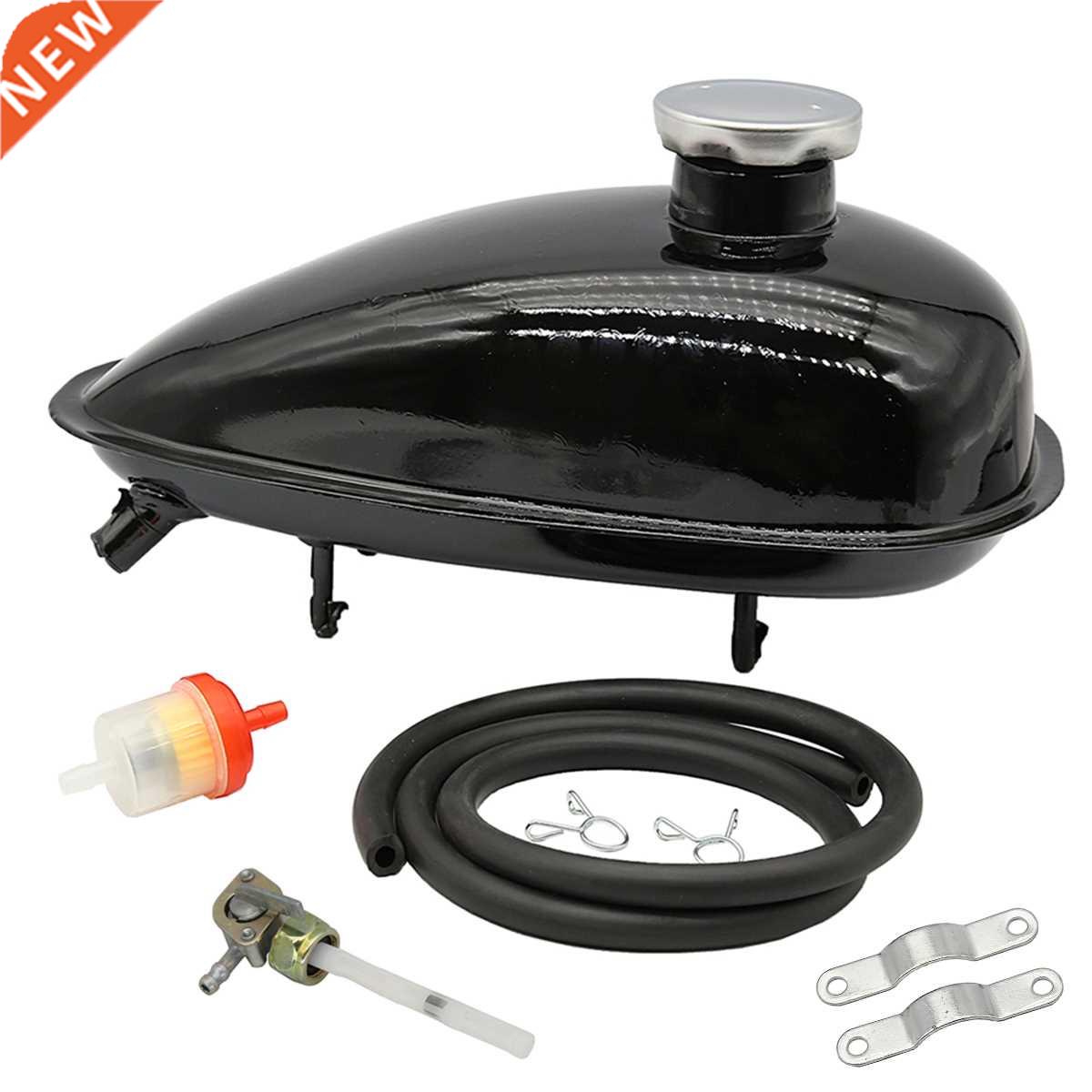 2L 4L Black Gas Tank W/ Cap Petcock For 49CC 50CC 80CC 60cc