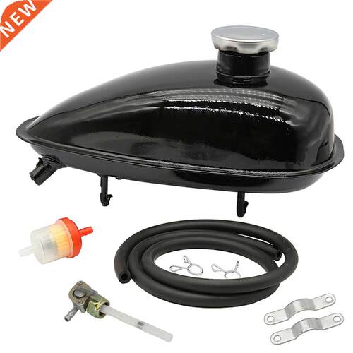 2L 4L Black Gas Tank W/ Cap Petcock For 49CC 50CC 80CC 60cc