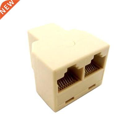 RJ45 Ethernet Cable LAN Port 1 to 2 Socket Splitter RJ45 Spl